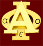 image of alpha phi badge