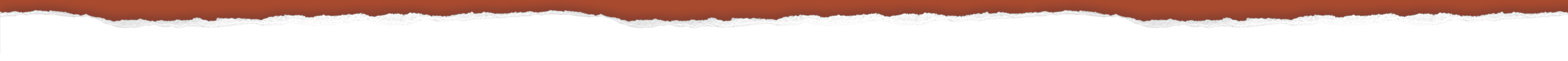 Strip of torn paper acting as the footer