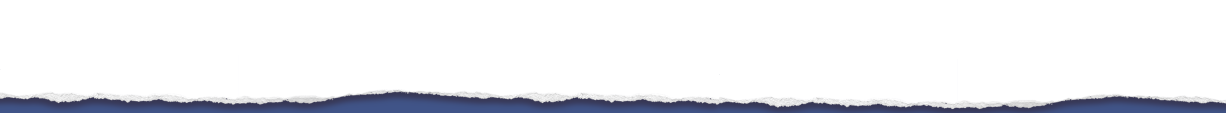 torn strip of white paper used artistically to resemble the page's header