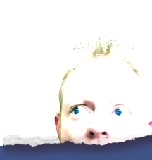 a partial photo of the site's author cut off from the mouth down
