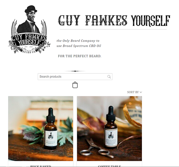 Guy Fawkes Yourself - Beard Oil company