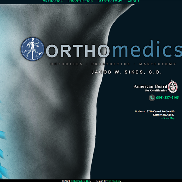 Orthomedics - Orthotic manufacturing company